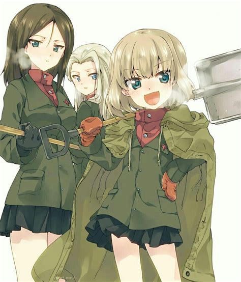 Katyusha And Nonna Girls Und Panzer Drawn By Yumesato Hot Sex Picture