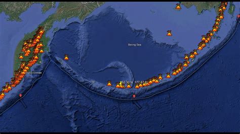 5 6 Earthquake Rat Islands Aleutian Islands Youtube