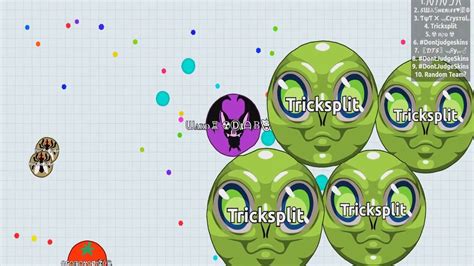 AGAR IO INSANE TEAMING IN AGARIO W AND DESTROING SOME TEAMS DIAB