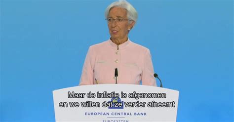 BEKIJK ECB Verhoogt Rente Naar Recordpeil Van 4 Trends KanaalZ