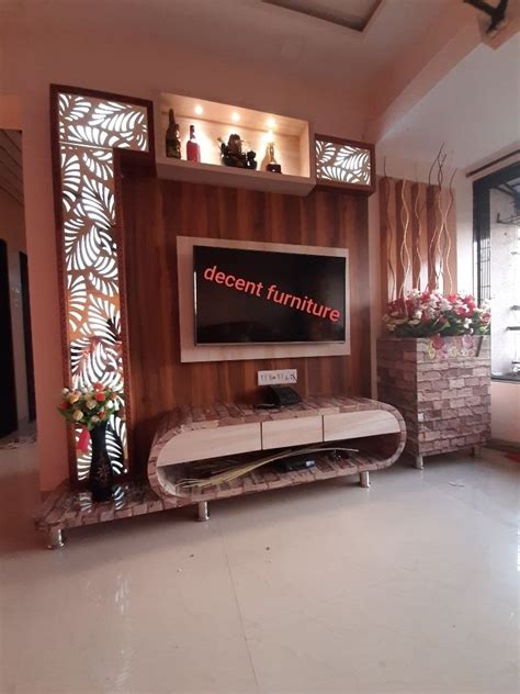 Brown Wall Mounted Modern Wooden Tv Unit For Home At Rs Square