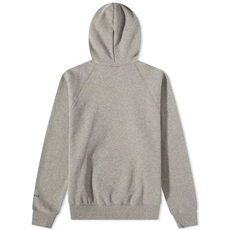 Fear Of God Essentials Summer Core Popover Hoodie Dark Heather Oatmeal