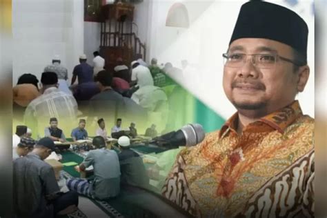 Jelang Puasa Ramadan Menag Imbau Umat Islam Tak Pakai Pengeras