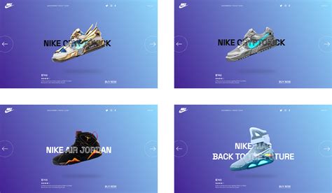 Landing Page Slider Shoes Figma