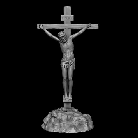 ArtStation - Jesus Christ On The Cross 3D print model | Resources