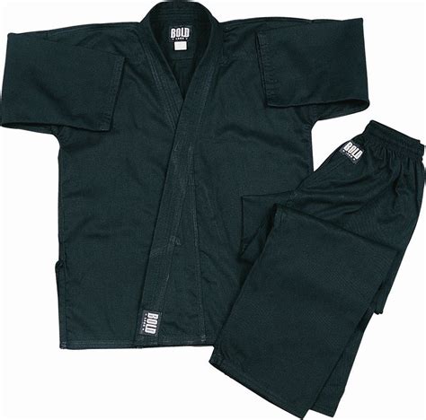 Bold 6 Oz Lightweight Traditional Sets Black 325b Black Karate