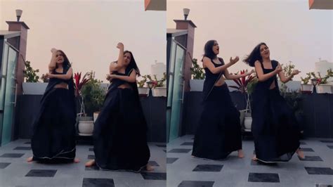 Saree Clad Twins Dance To Sonakshi Sinhas Saree Ke Fall Sa Internet