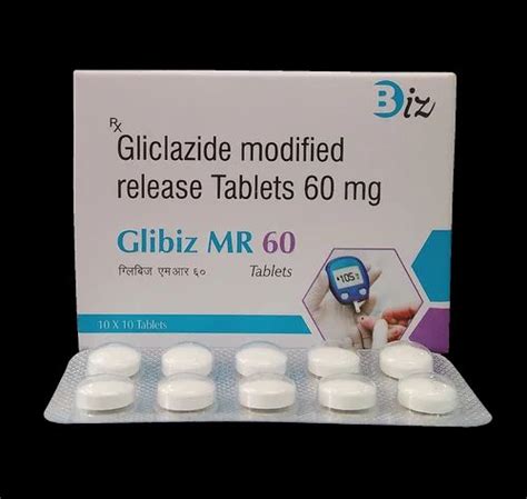 Gliclazide Modified Release 60mg Tablet Packaging Size 10 X 10 Tablets At Rs 105box In Nashik