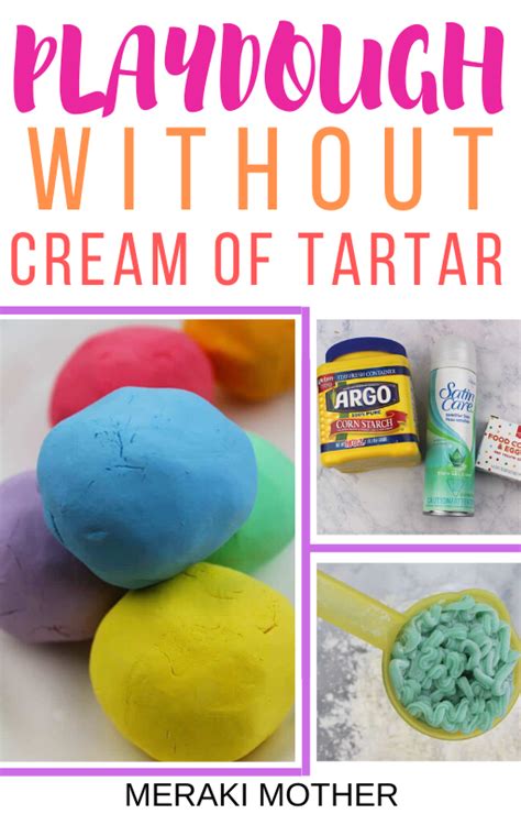 Easy No Cook Playdough Recipe Without Cream Of Tartar Bryont Blog