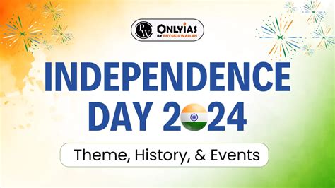 Independence Day 2024 Theme, History, & Events - PWOnlyIAS