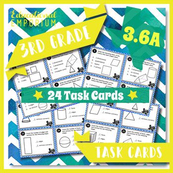 Teks A Task Cards Dimensional Figures By Educational Emporium