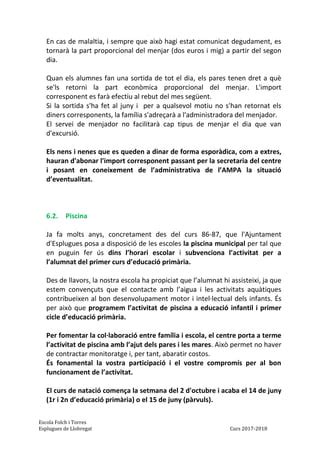 Dossier Organitzatiu 2017 2018 PDF