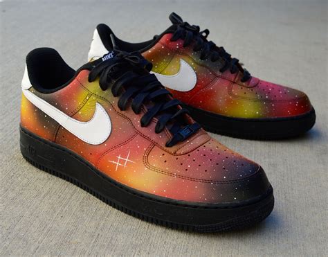 These One Of A Kind Hand Painted Air Force Ones Low Sneakers Have Been