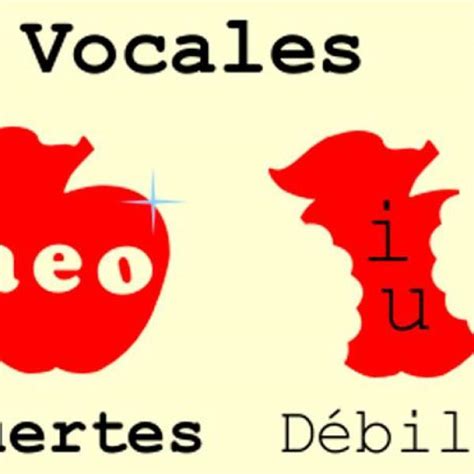 Cuáles son las diferencias entre las Vocales fuertes y débiles