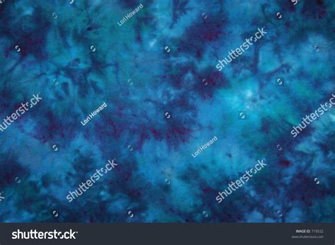 Light Dark Blue Tie Dyed Fabric Stock Photo Edit Now 719532