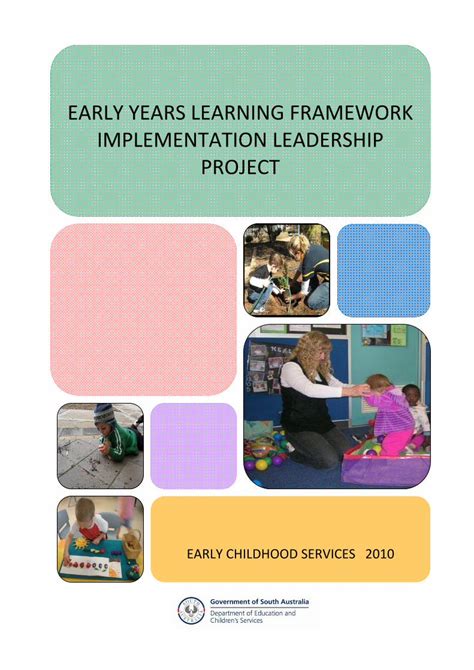 Pdf Early Years Learning Framework Implementation Leadership · 1 Executive Summary Early