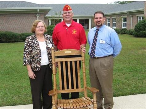 State Veterans Home In Bay Minette Receives Rocking Chairs From Marine