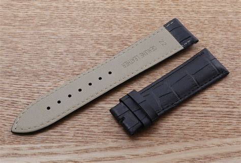 Black Leather Strap For Rotary Watch Band Buckle Clasp 18 19 20 21 22