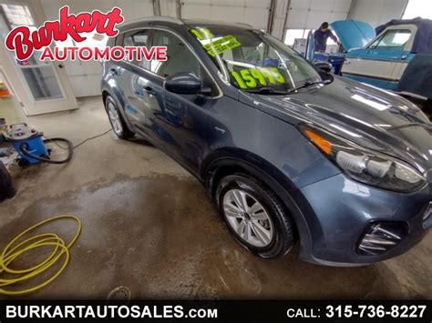 Used Kia Sportage Lx Awd For Sale In Utica Ny Burkart Automotive