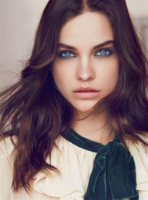 HD Wallpaper Barbara Palvin Women Model Actress Face Blue Eyes