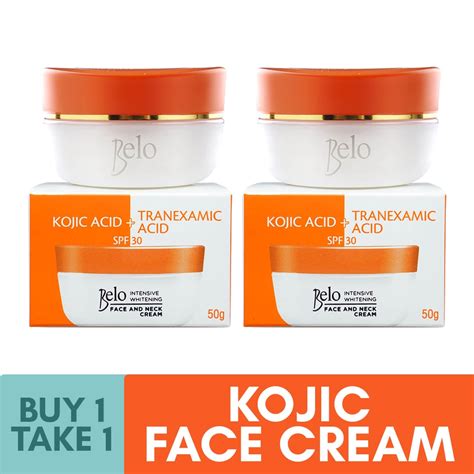 Belo Intensive Whitening Face And Neck Cream Spf30 50g Buy 1 Take 1