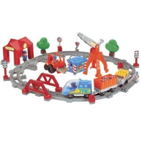 Ecoiffier Jeu De Construction Train De Marchandises Abrick