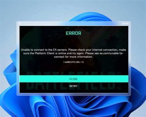 How To Fix Unable To Connect To EA Servers Error On Windows 11