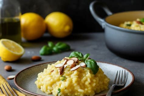 Risoto De Limão Siciliano Combina Com O Que - Risoto de Limão-Siciliano com Amêndoas e Manjericão - Top Sabores