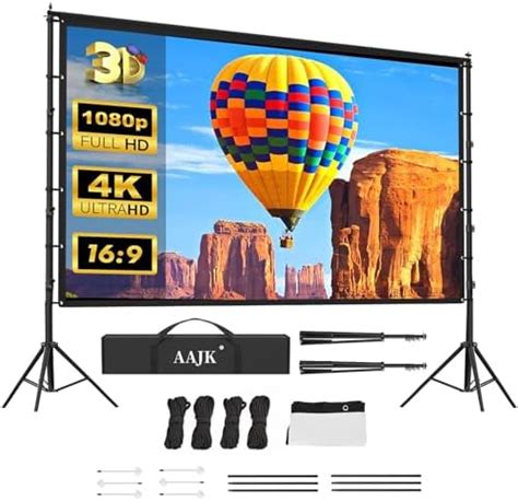 Amazon Projector Screen And Stand Towond Inch Portable