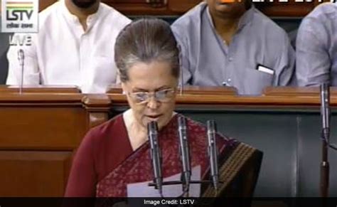 Sonia Gandhi Takes Oath As Lok Sabha Member