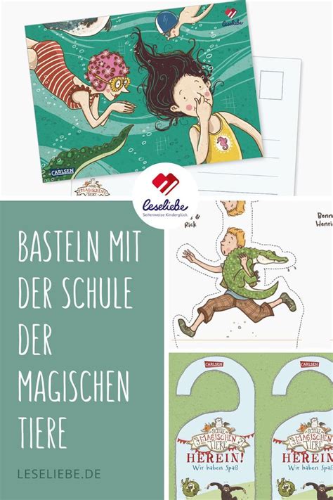 Basteln Mit Der Schule Der Magischen Tiere Kostenlose Vorlagen Zum