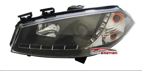 Faros Megane C Lupa Y Leds Precio X Par Autoemotion