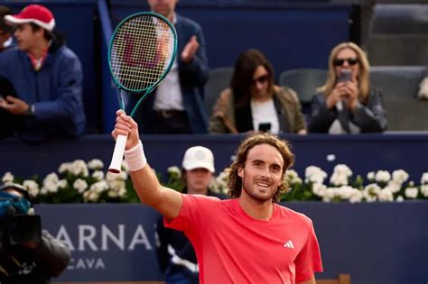 Stefanos Tsitsipas Reaches Barcelona Open Qf On Pista Rafa Nadal