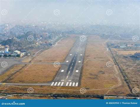 Pokhara airport stock photo. Image of takeoff, line, pokhara - 40692994