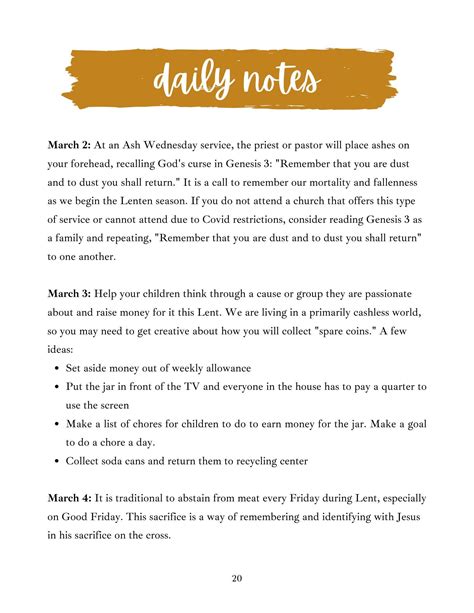 Lent devotional guide for families – Artofit