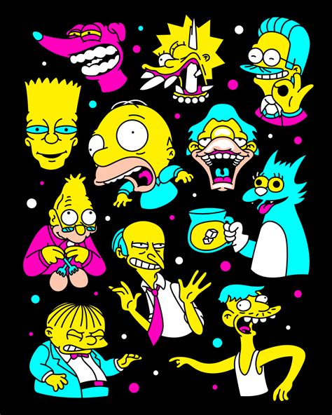 Made some fan art inspired by weird Simpson faces : r/TheSimpsons