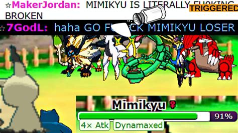 Go Fu Mimikyu Belly Drum Mimikyu Sweeps Toxic Salty Noob Epic