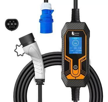 Carregador Carro Elétrico Kit Completo 7 Kw 110 220v Bivolt EV Tipo 2