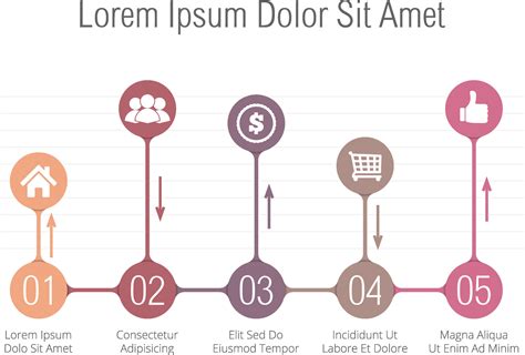 Bar graph infographics template with numbers and icons 49992118 Vector ...