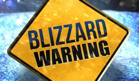 Video Rare Blizzard Warning Issued For Polk County Overnight Friday