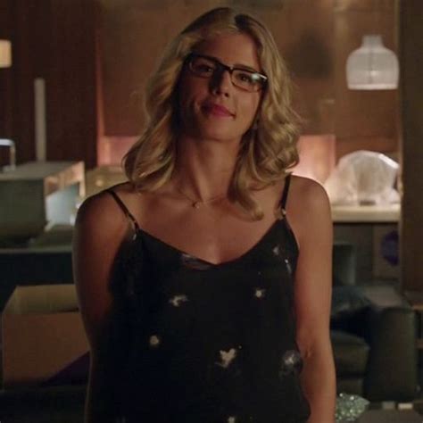 Felicity The Arrow Season 4 Ep 1 Silk Cami V Neck Tops Black Print