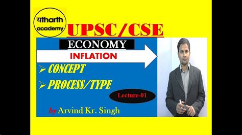 Lec 01 Inflation Economy Upsc Cse Prelims Youtube