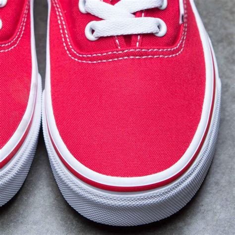 Vans Men Authentic Red