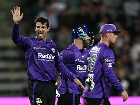 Bbl Hobart Hurricanes Register First Win Of Season Against