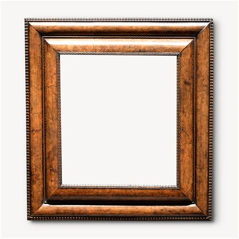 Wooden frame isolated design | Free Photo - rawpixel