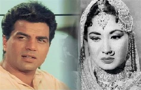 Bday Splधर्मेंद्र की मोहब्बत में रील लाइफ बहन ने दिया पति को तलाक मिली बेवफाई Meena Kumari