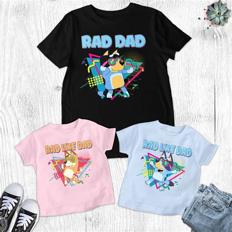 Rad Dad Shirt Rad Like Dad Shirt Dad and Son Shirt Matching - Etsy