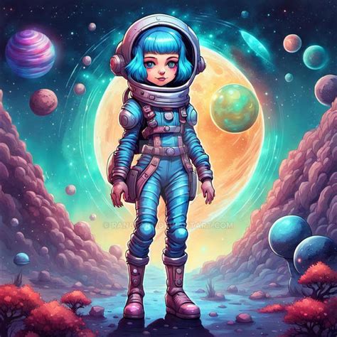 Spacegirl By Ran66art On Deviantart