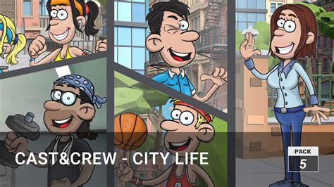 Cast&Crew - City Life - Cartoon Animator/Combo (Multiple-PID ...