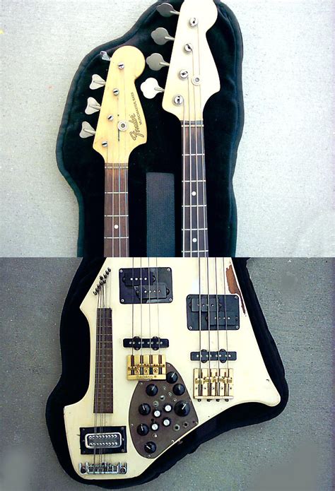 As Requested Here Is A Blow Up Of The Tony Newton Triple Neck Bass With A Comment On Using The